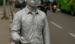 manusia silver