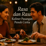 Maka, setiap rasa yang dikecap bersama menjadi bagian dari sejarah cinta itu sendiri.