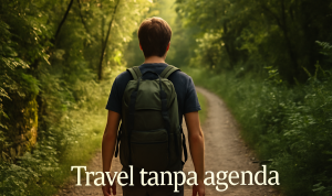 Travel tanpa agenda adalah bentuk kecil dari keberanian ,berani tersesat, berani diam, dan berani membiarkan perjalanan membentukmu, bukan sebaliknya.