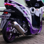 Modifikasi motor simpel tapi keren bukan sekadar tren, melainkan bentuk ekspresi personal yang tetap menghormati aturan.