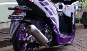 Modifikasi motor simpel tapi keren bukan sekadar tren, melainkan bentuk ekspresi personal yang tetap menghormati aturan.