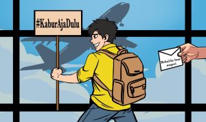 Kabur Aja Dulu memang tampak ringan dan kadang lucu ketika dilontarkan dalam percakapan santai. Namun, jika dibiarkan menjadi pola pikir yang mengakar, ia berpotensi melemahkan nasionalisme generasi muda.