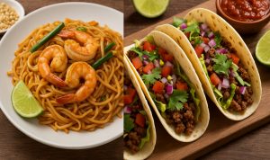 Pad Thai Thailand dan Tacos Meksiko adalah contoh kuliner internasional yang wajib dicoba bagi siapa saja yang ingin menjelajah dunia melalui rasa.